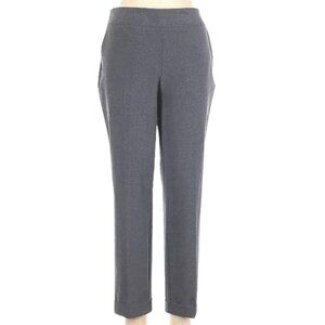 Rachel Zoe Gray Elastic Waistband Pull On Cuffed Dress Pant- Sz. 14